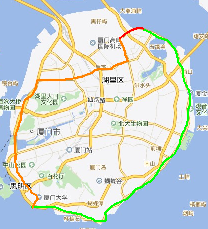 厦门环岛路旅游攻略_厦门环岛路旅游攻略地图